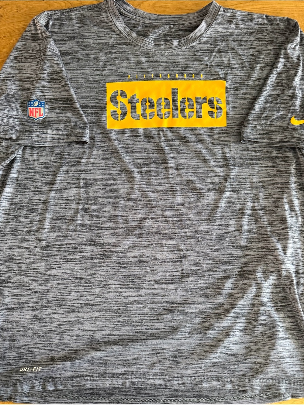 Men’s Nike DRI-FIT Steelers Short-Sleeved Tee - XL